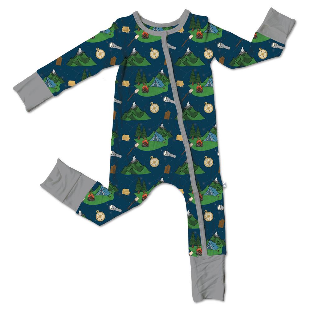 Dane Bamboo Convertible Snap Footie