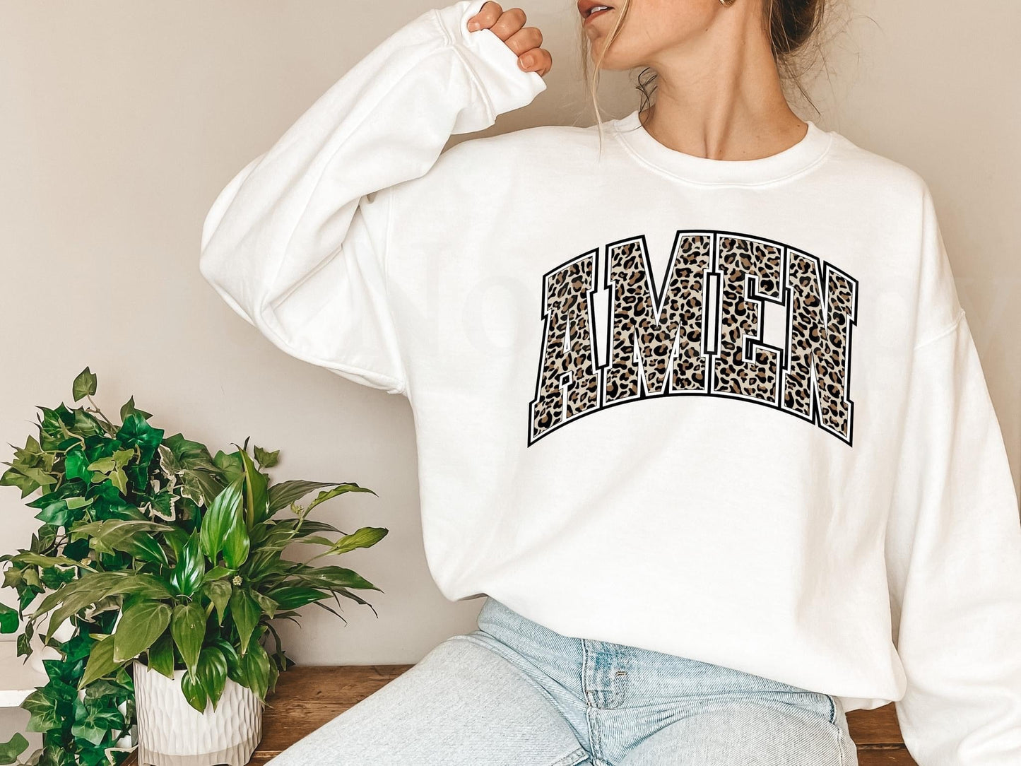 Leopard AMEN (adult) Tee