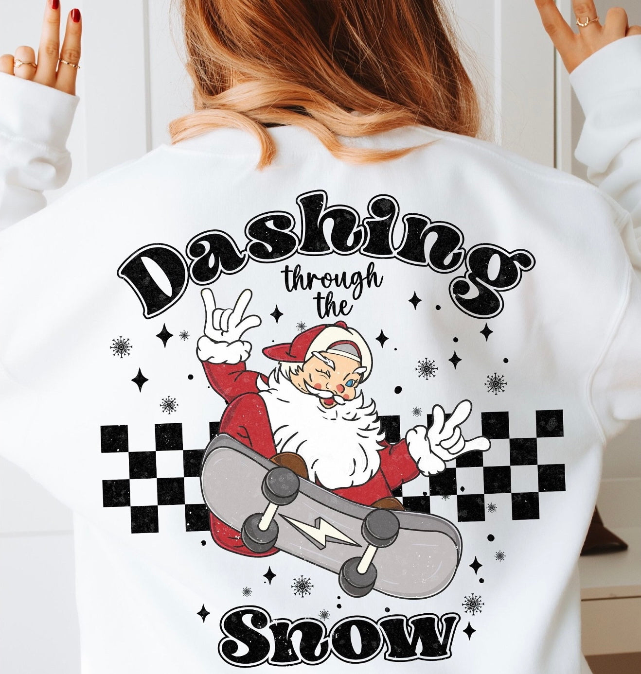 Dashing Through The Snow ADULT Tee