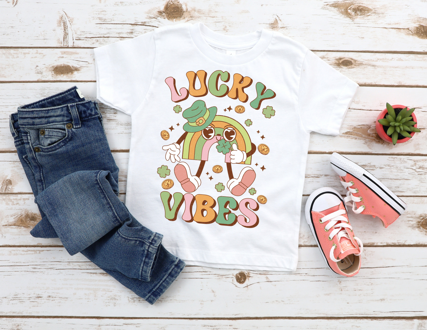 Lucky Vibes Kids Tee