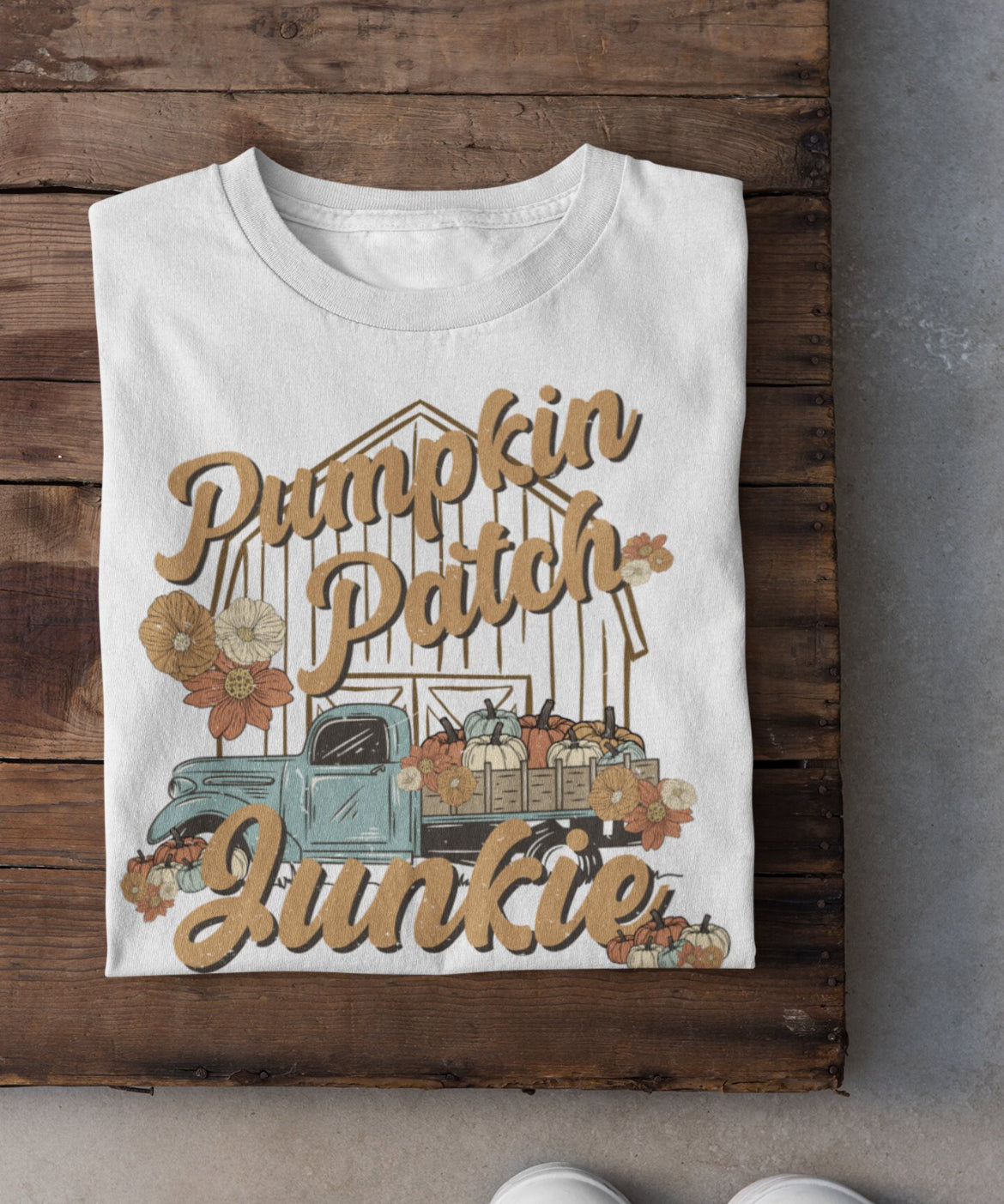 Pumpkin Patch Junkie Kids Tee