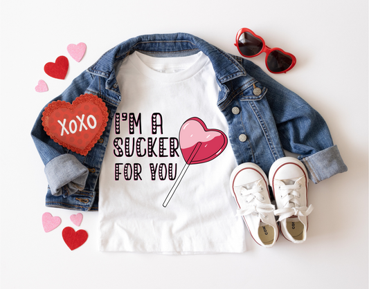 Sucker For You Kids Tee