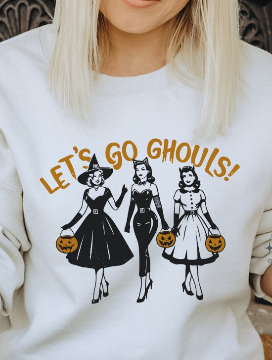 Let’s Go Ghouls Adult Tee