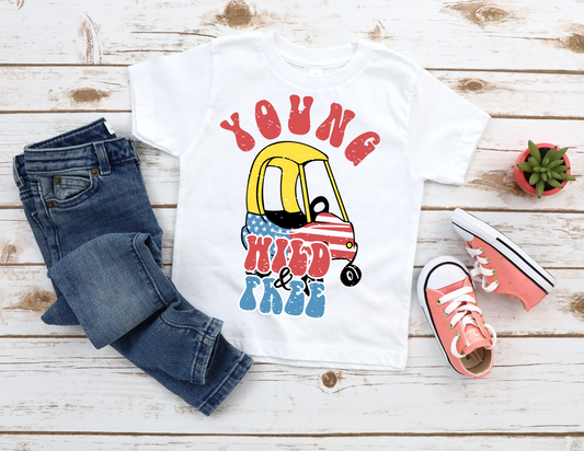 Young Wild & Free Kids Tee