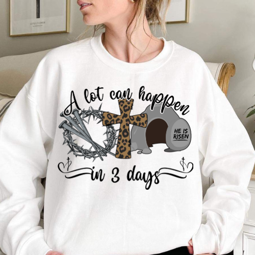 A Lot Can Happen In Three Days (adult) Tee