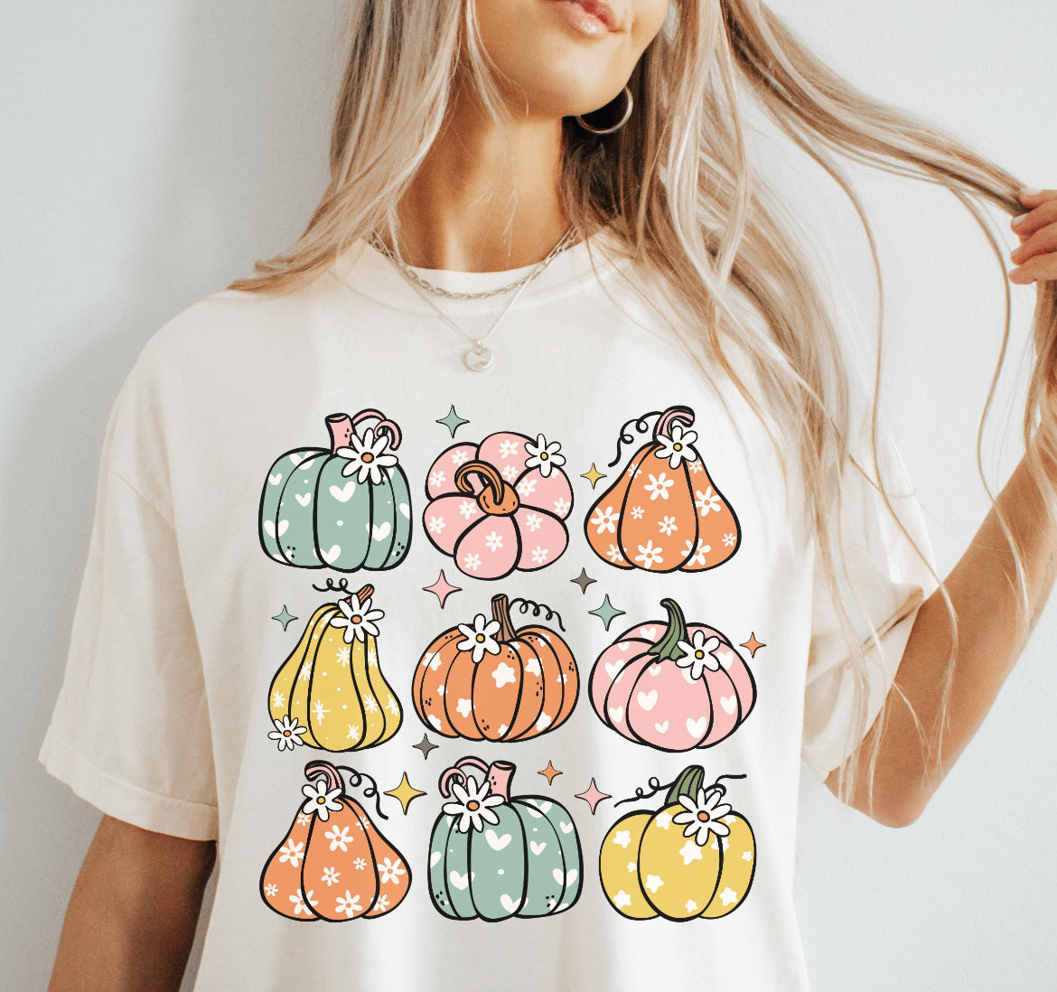 Pumpkin Collage Adult Tee