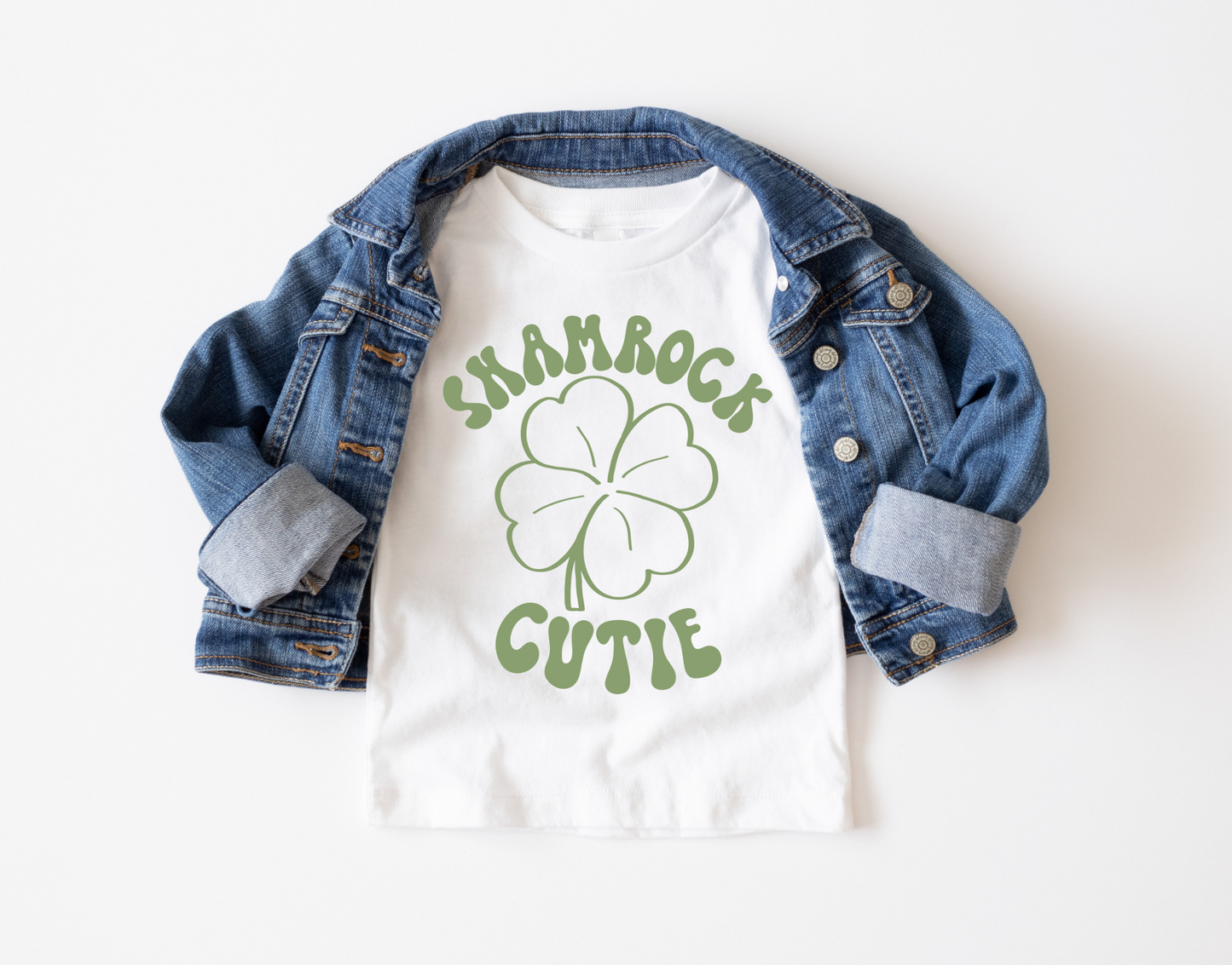 Shamrock Cutie Kids Tee