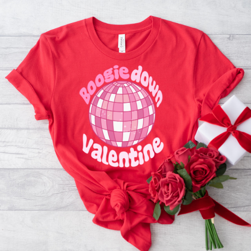 Boogie Down Valentine Kids Tee