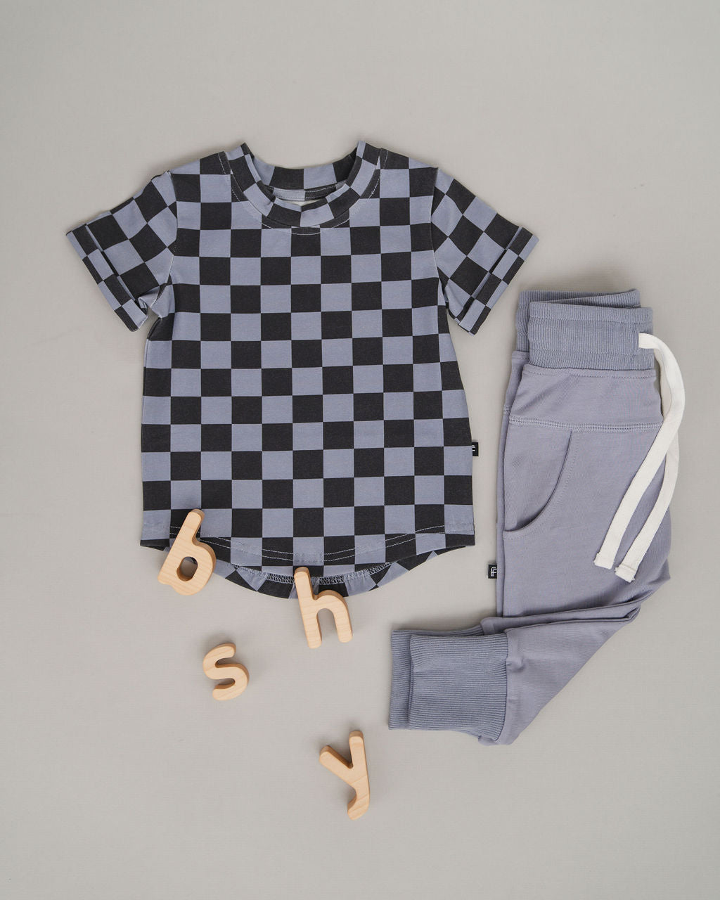 Stone Checkers Kids Tee