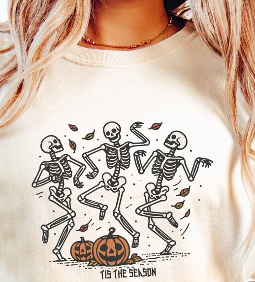 Dancing Skeletons Kids Tee