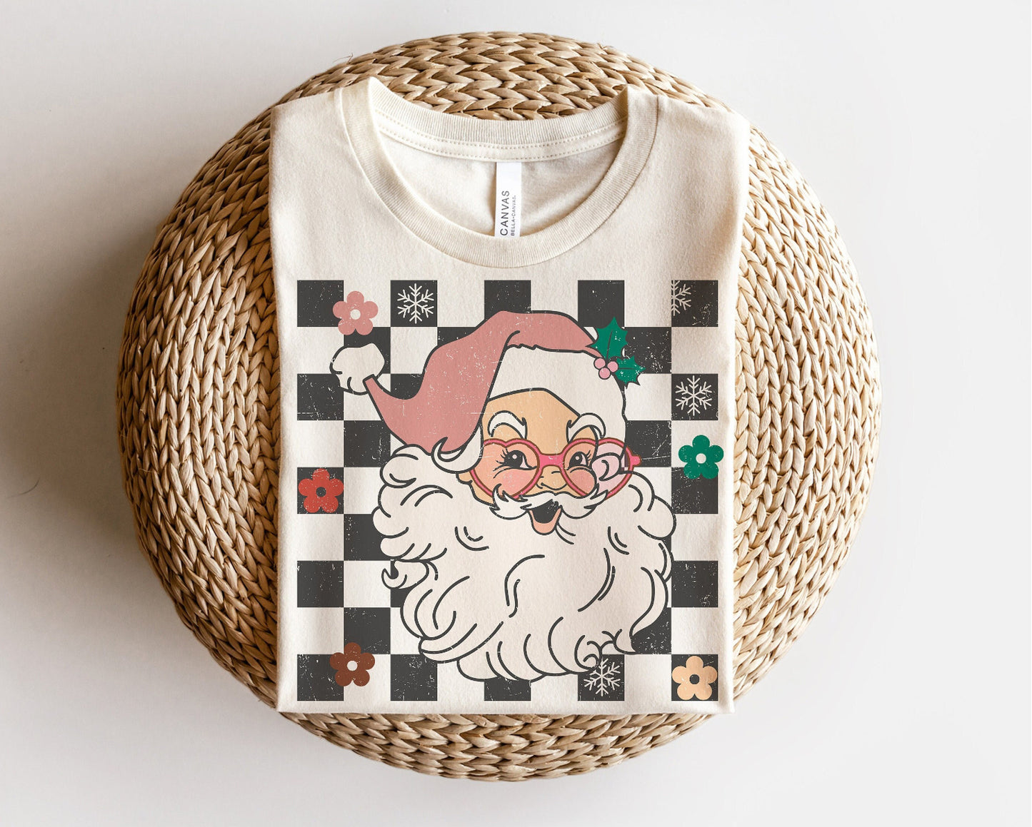 Retro Santa ADULT Tee