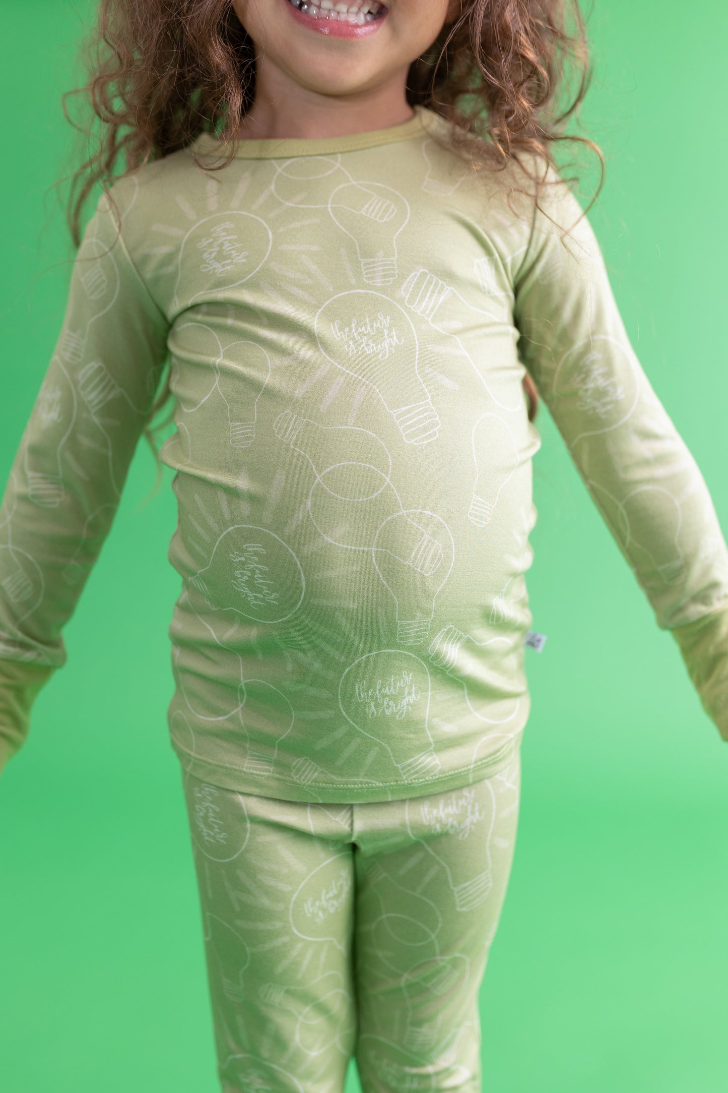 Dylan Green Bamboo 2-Piece Long Sleeve Set