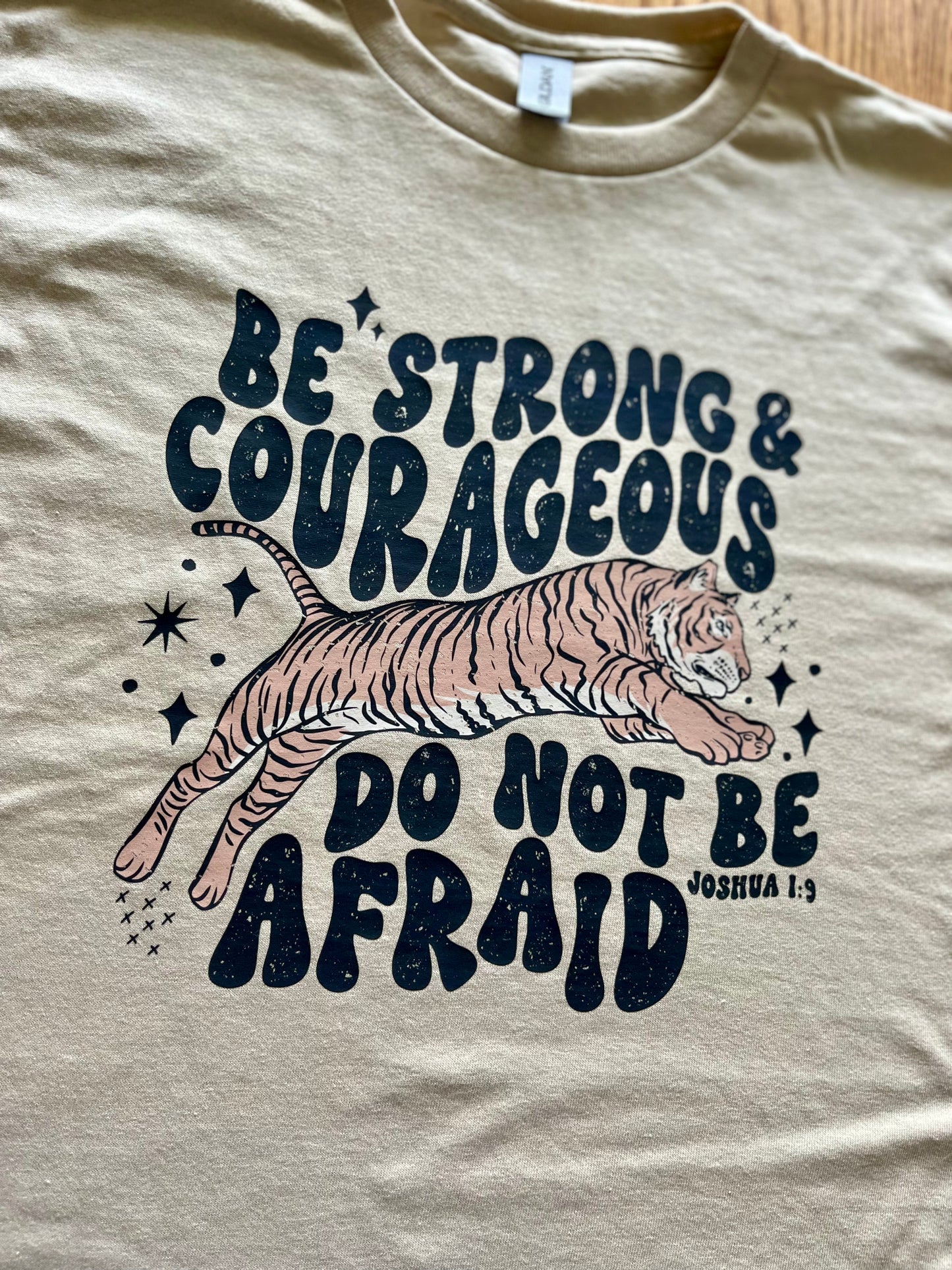 Be Strong & Courageous Kids Tee