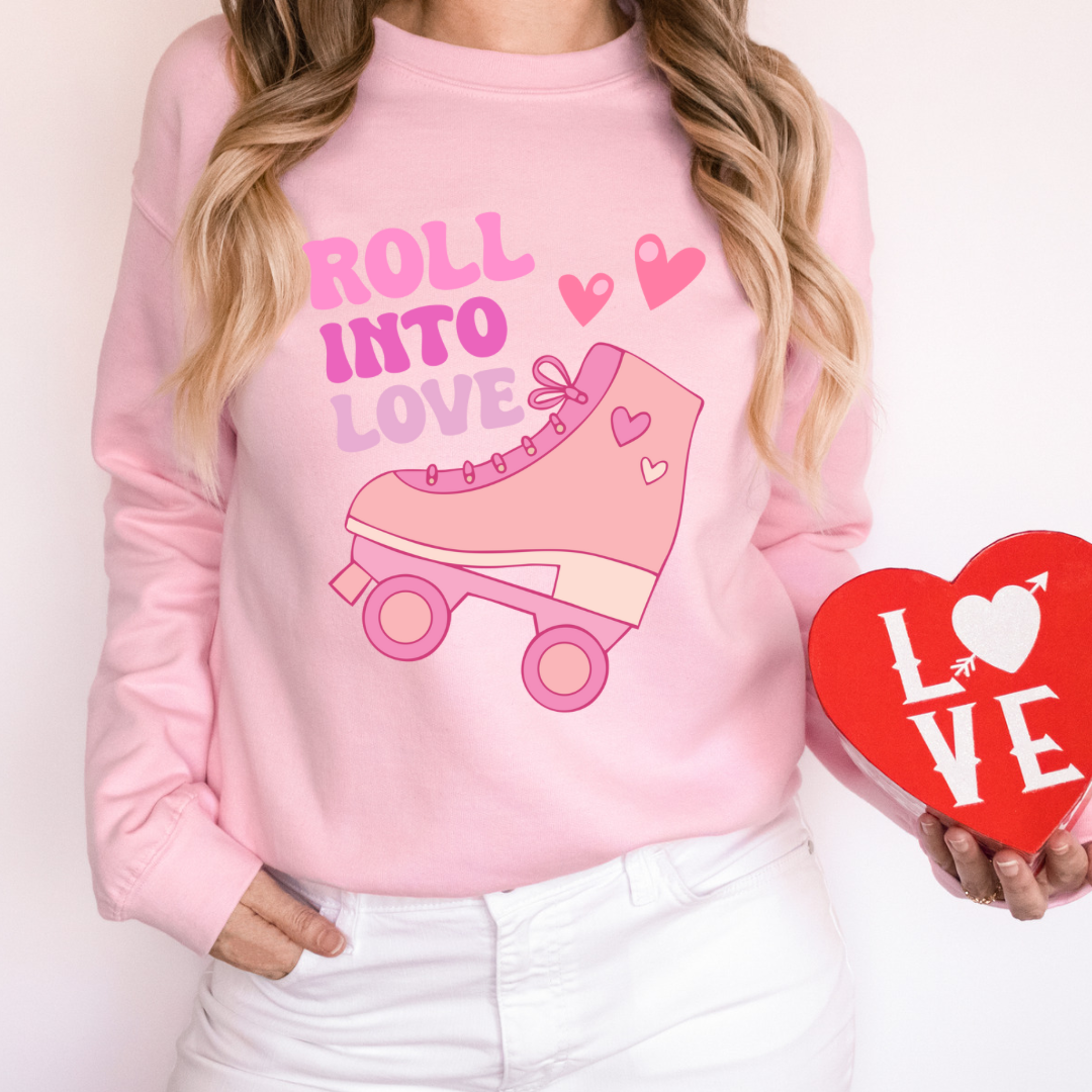 Roll Into Love (adult) Tee