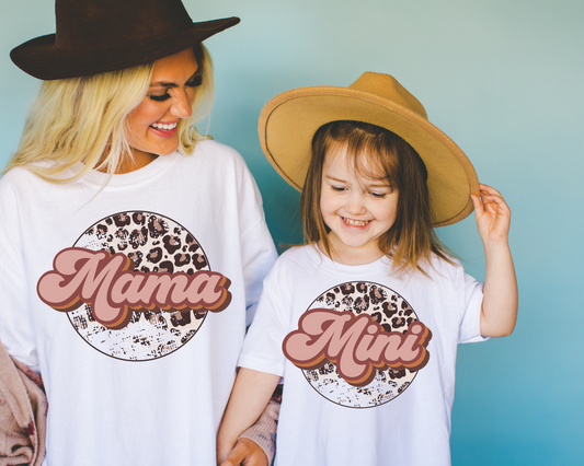 Leopard Mini Kids Tee