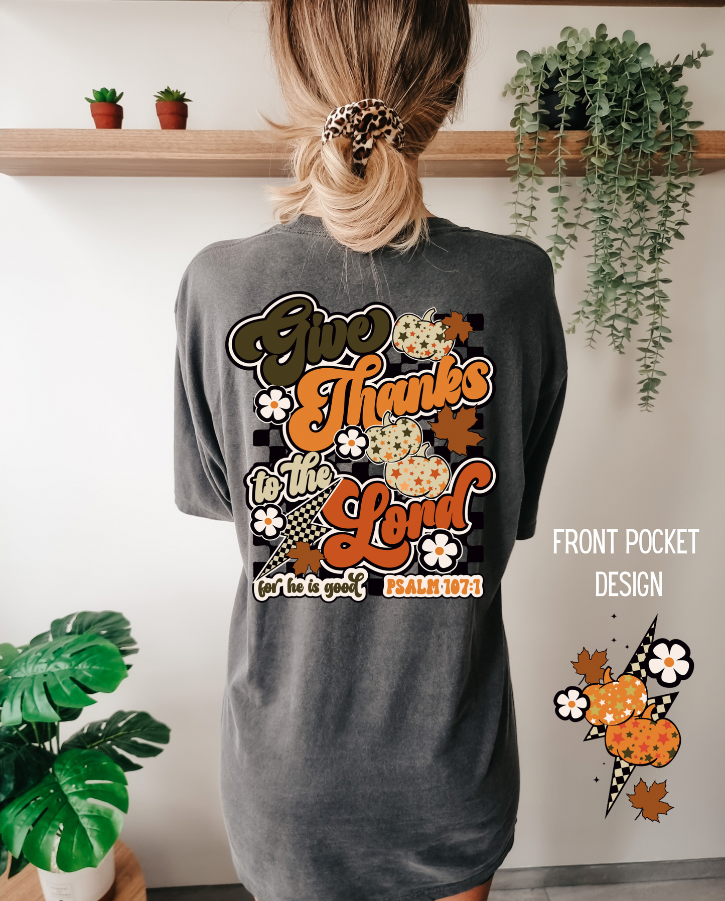 Give Thanks Adult Tee