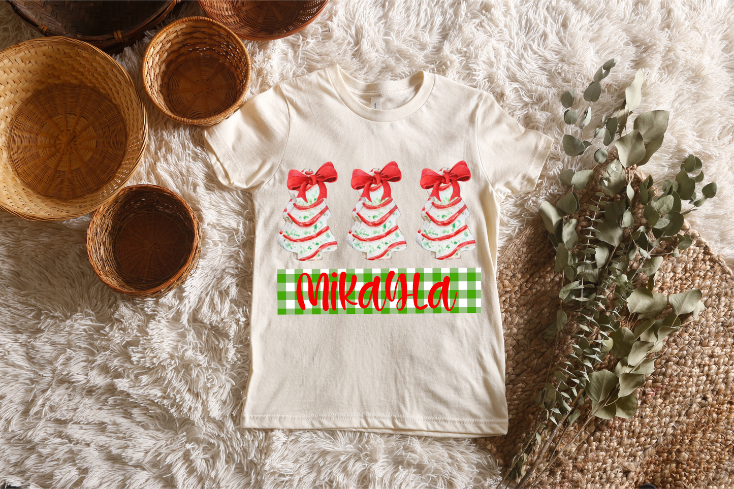 Custom Snack Cake GIRLS KIDS Tee