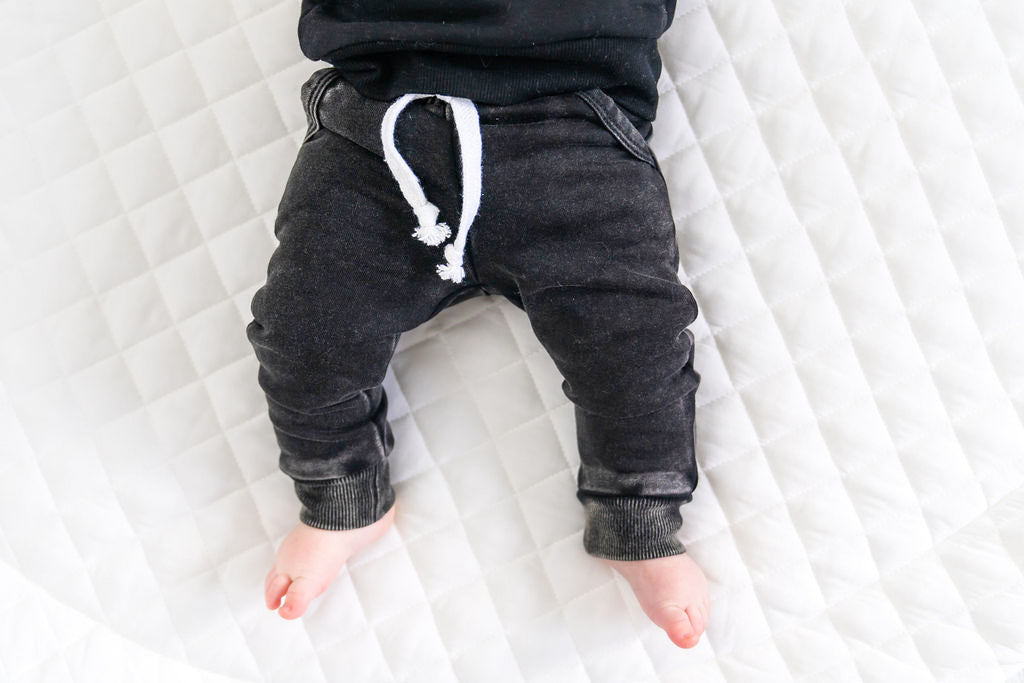 Onyx Stonewash Kids Joggers