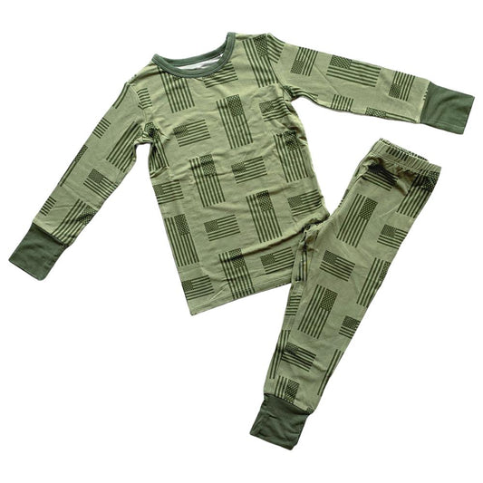 Kolton Bamboo 2-Piece Long Sleeve Set