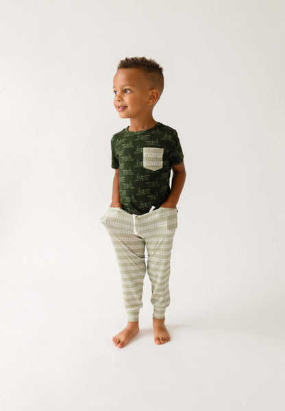 Thomas Bamboo Pocket Tee and Joggers