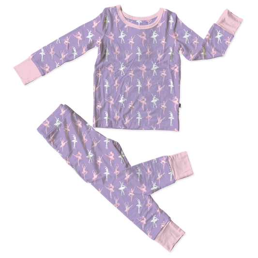 Lillian Ballerinas Bamboo 2-Piece Long Sleeve Set