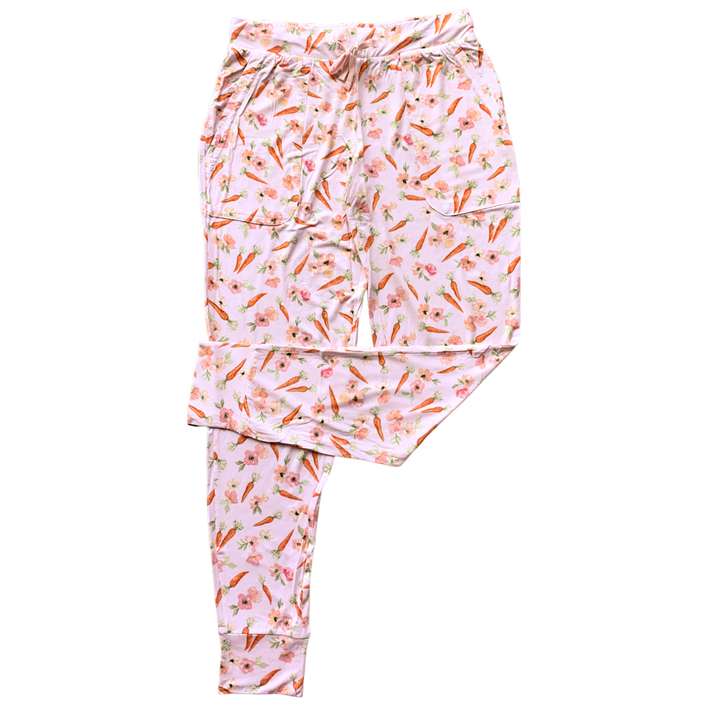 Lillian's Easter Carrots Bamboo Women's Lounge Pants