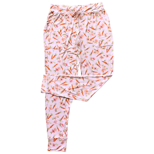 Lillian's Easter Carrots Bamboo Women's Lounge Pants