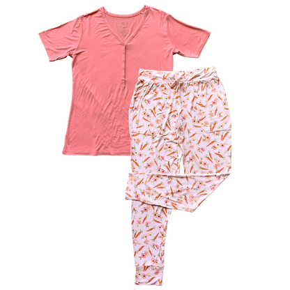 Lillian's Easter Carrots Bamboo Women's Lounge Pants