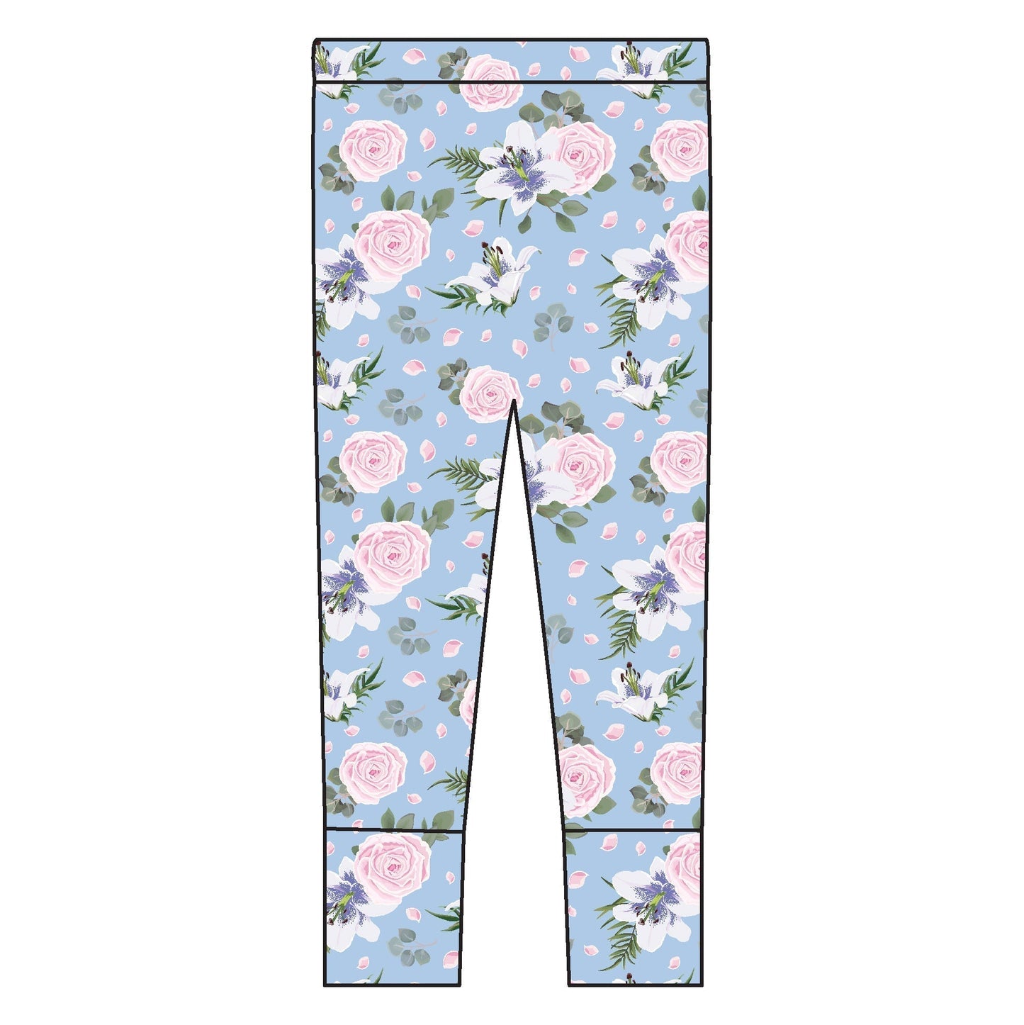 Lillian Floral Bamboo Leggings