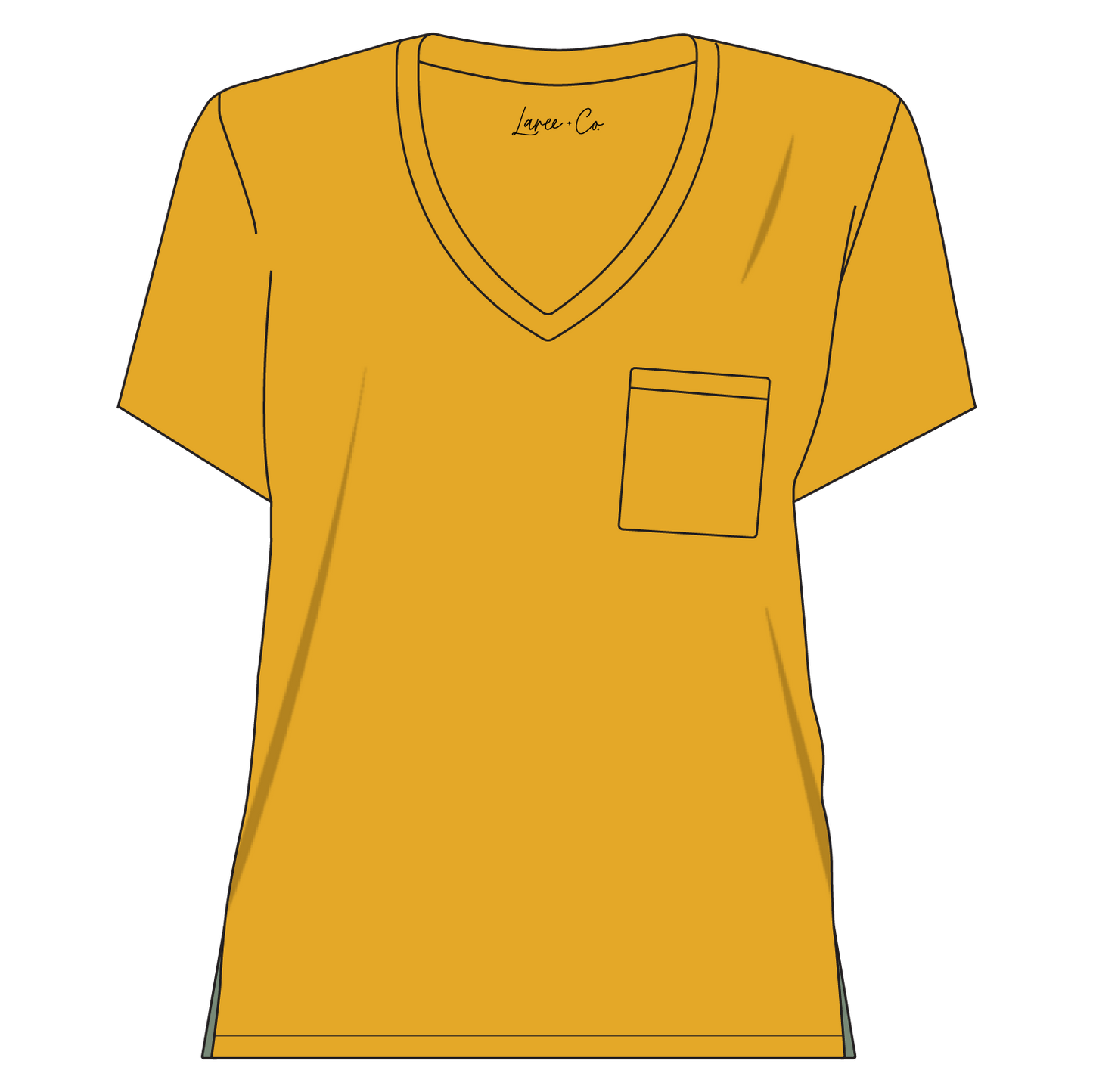 Mustard Bamboo Women's Everyday Tee