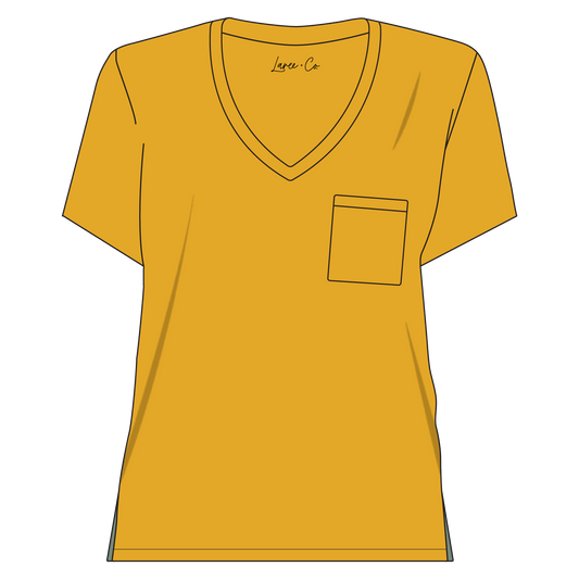 Mustard Bamboo Women's Everyday Tee