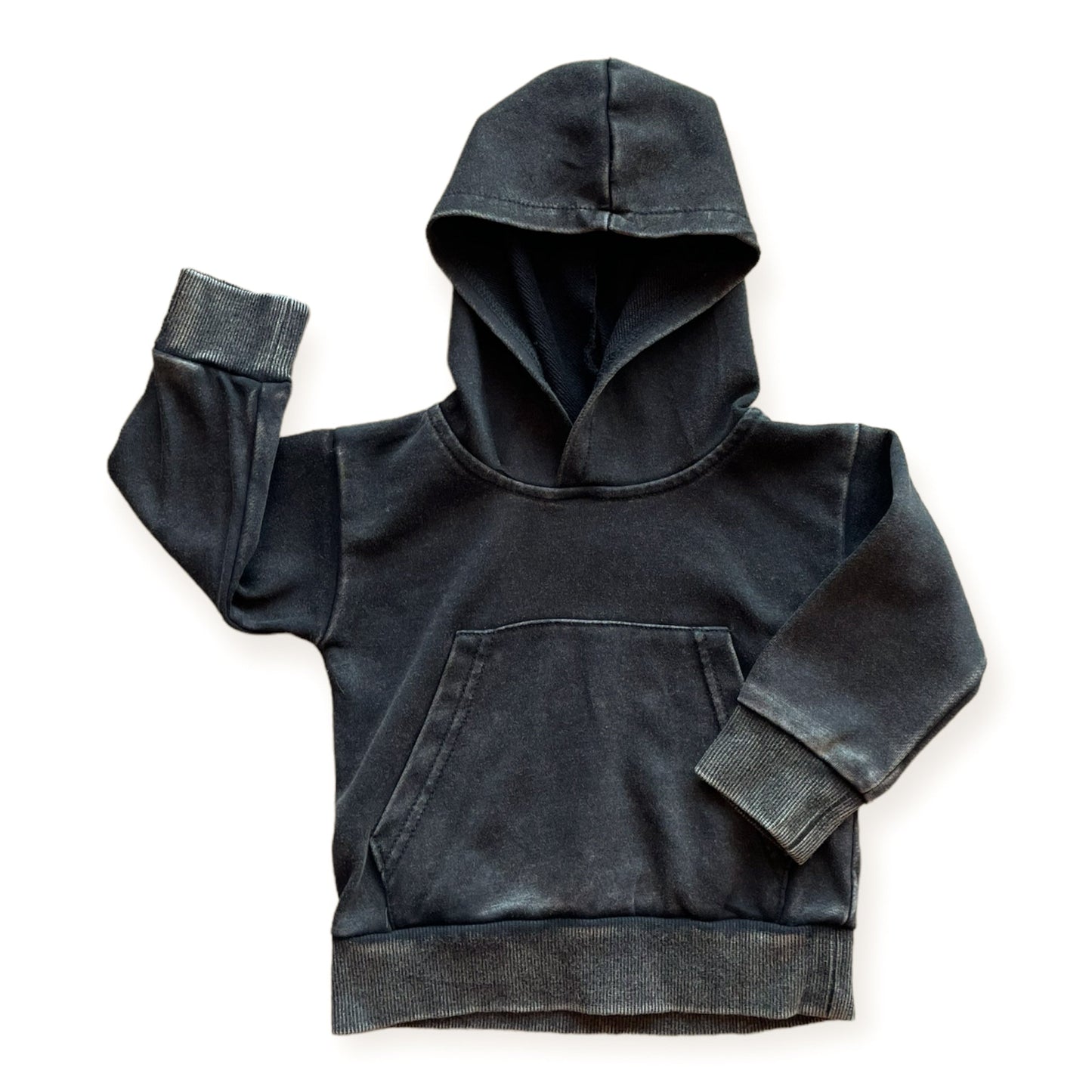 Onyx Stonewash Kids Hoodie