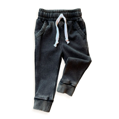 Onyx Stonewash Kids Joggers