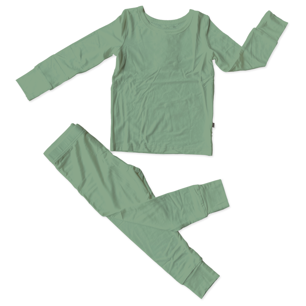 Sage Bamboo 2-Piece Long Sleeve Set