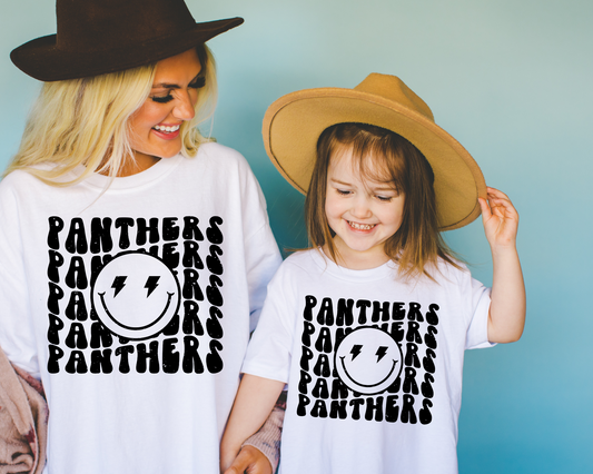 Smiley Panther Adult Tee