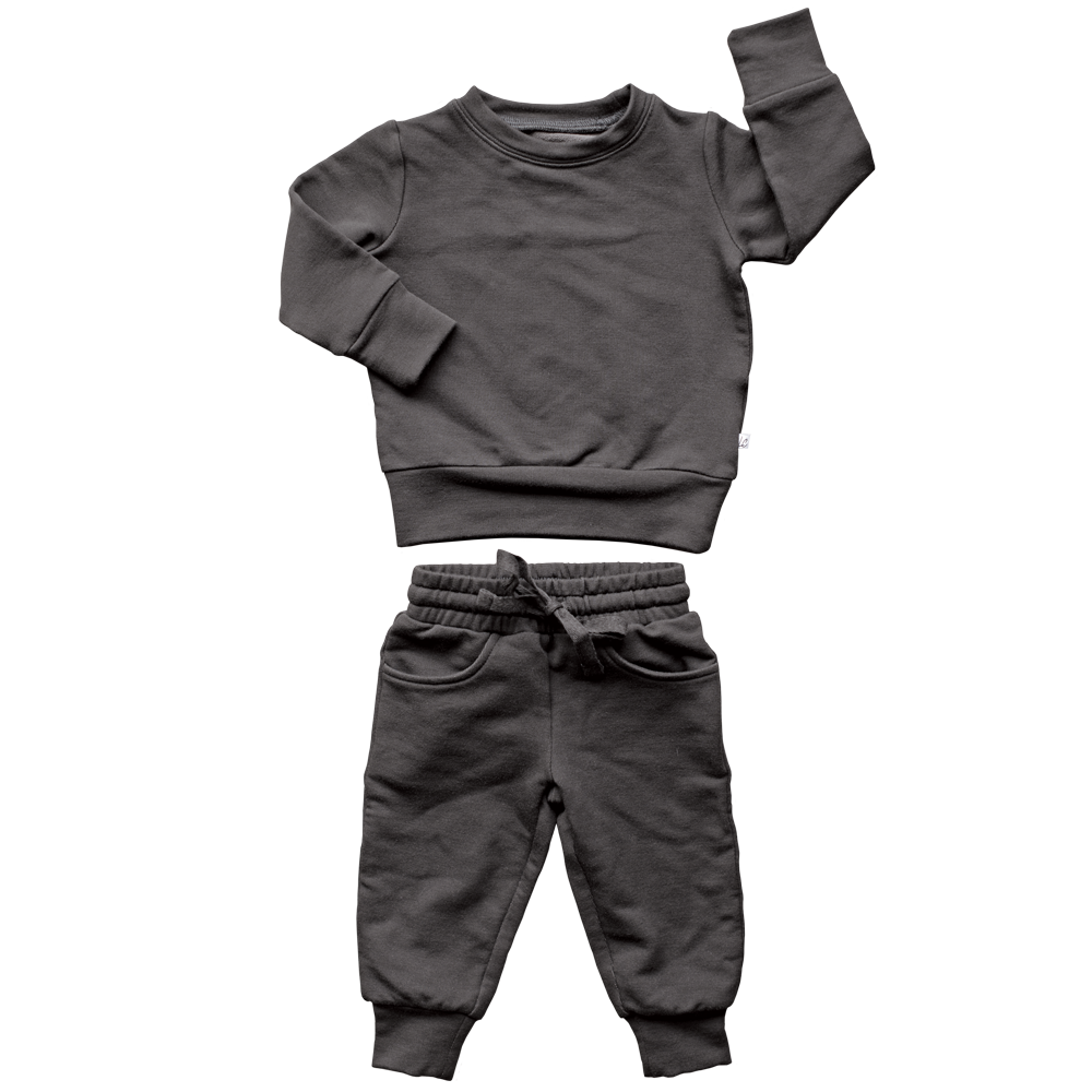 Weathered Brown Luxe Jogger Set