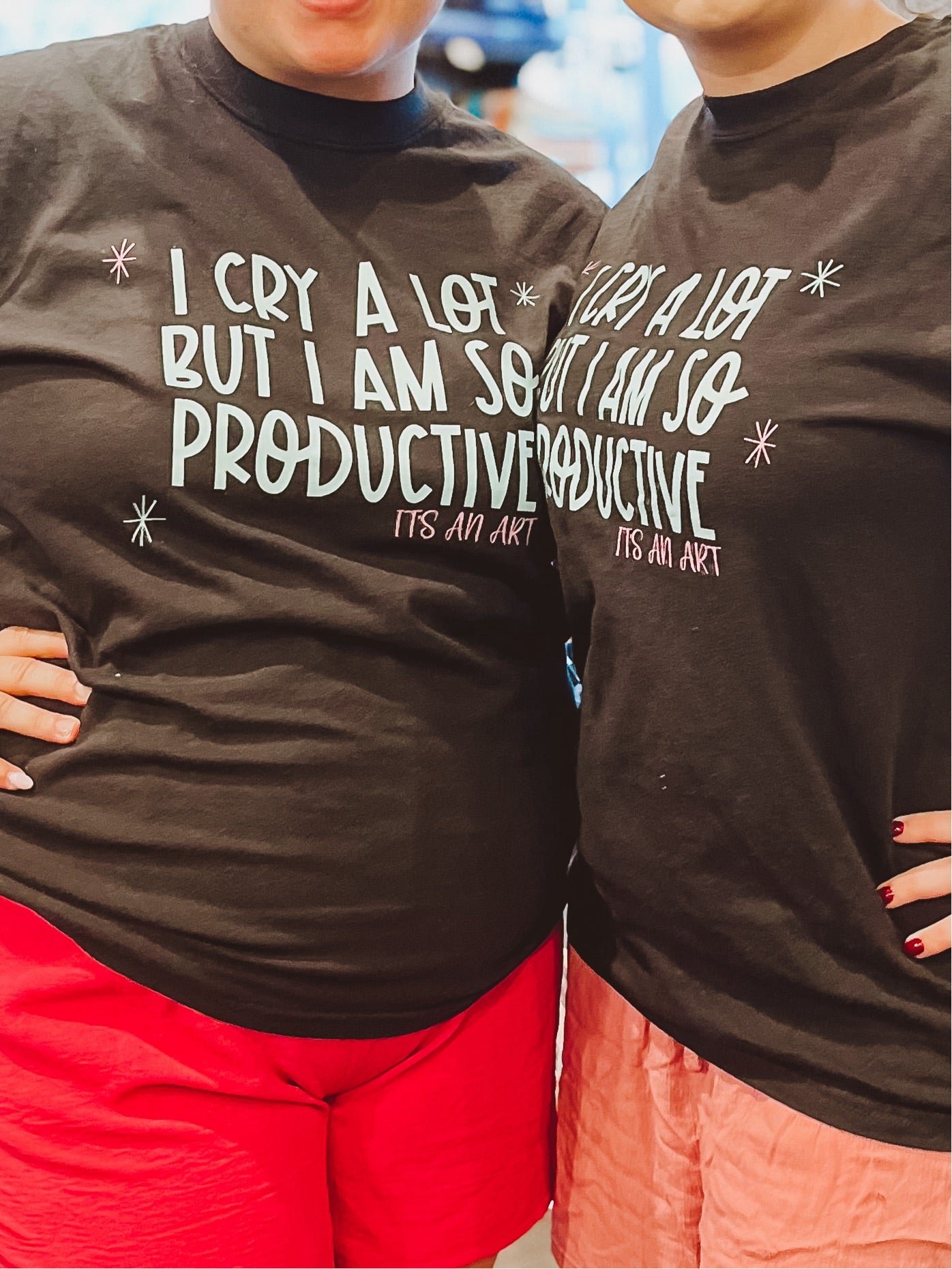 Cry A Lot So Productive Kids Tee