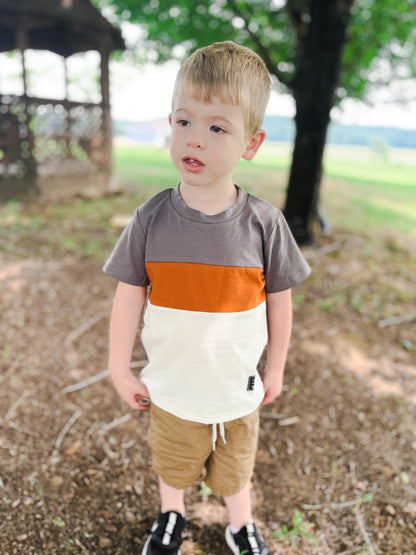 Boys Color Block Tee