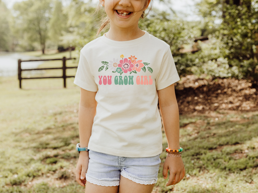 You Grow Girl Kids Tee