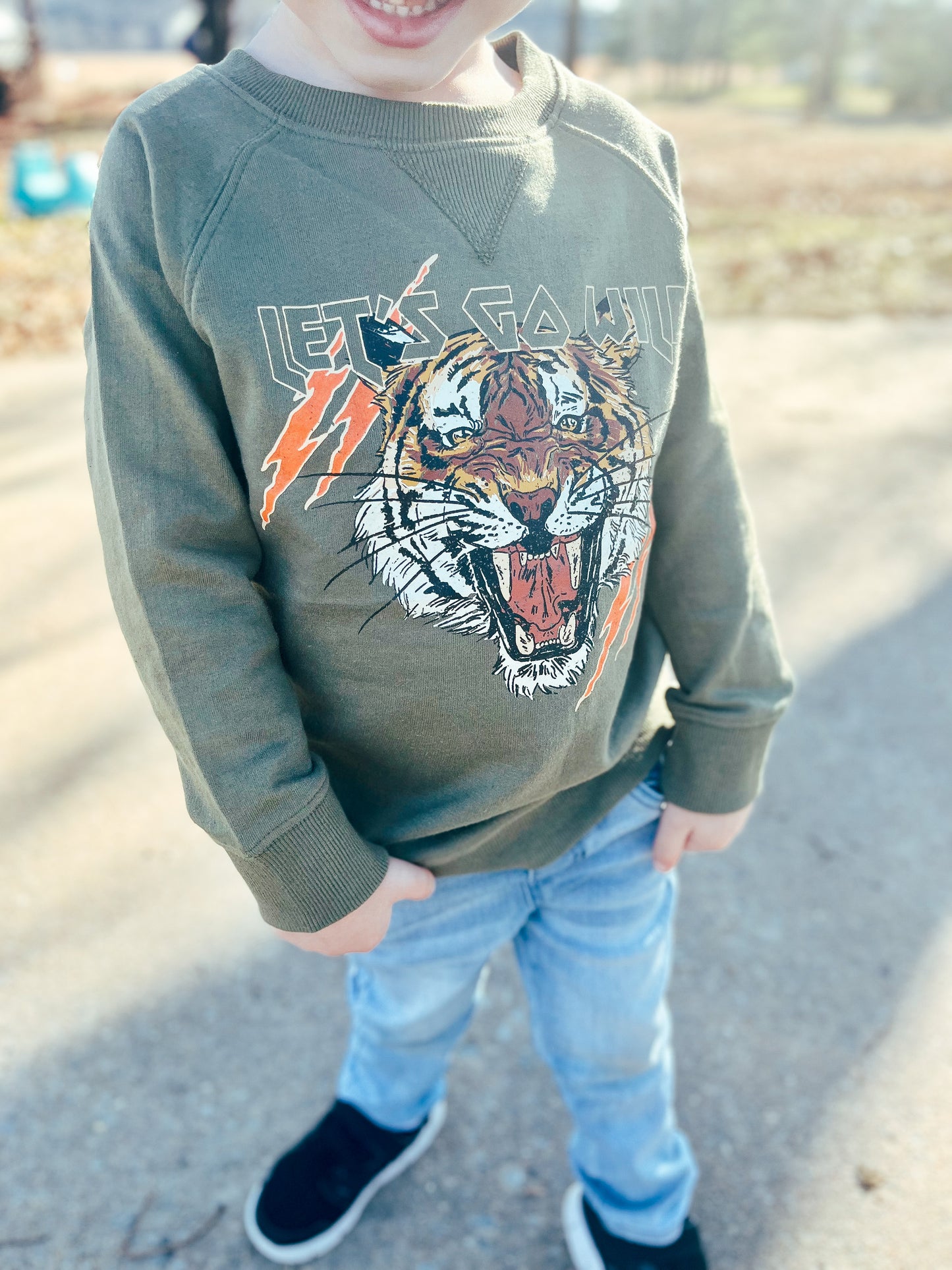 Let’s Go Wild Lightweight Sweatshirt