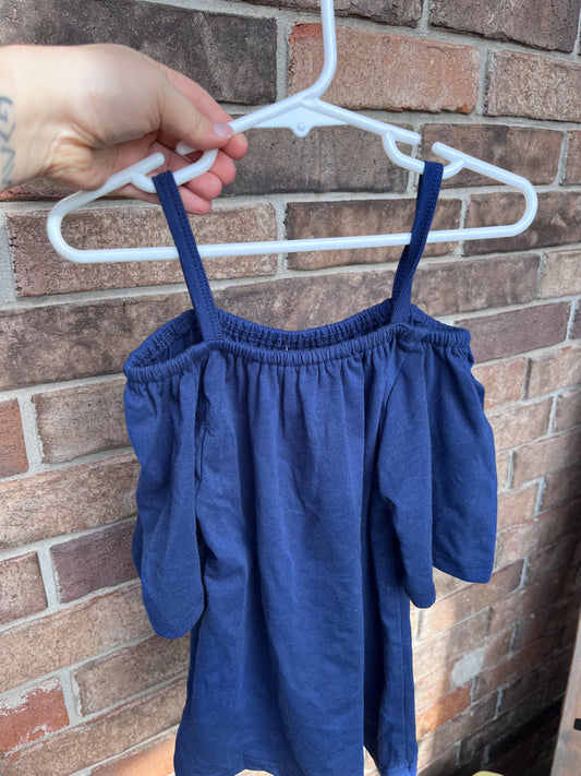 Navy Blue Halter Top