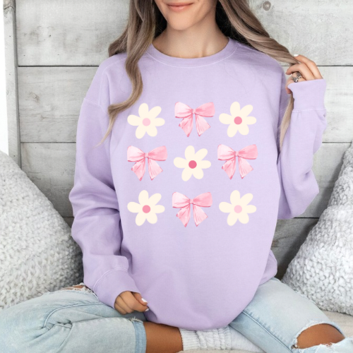 Daisies & Bows Kids Tee