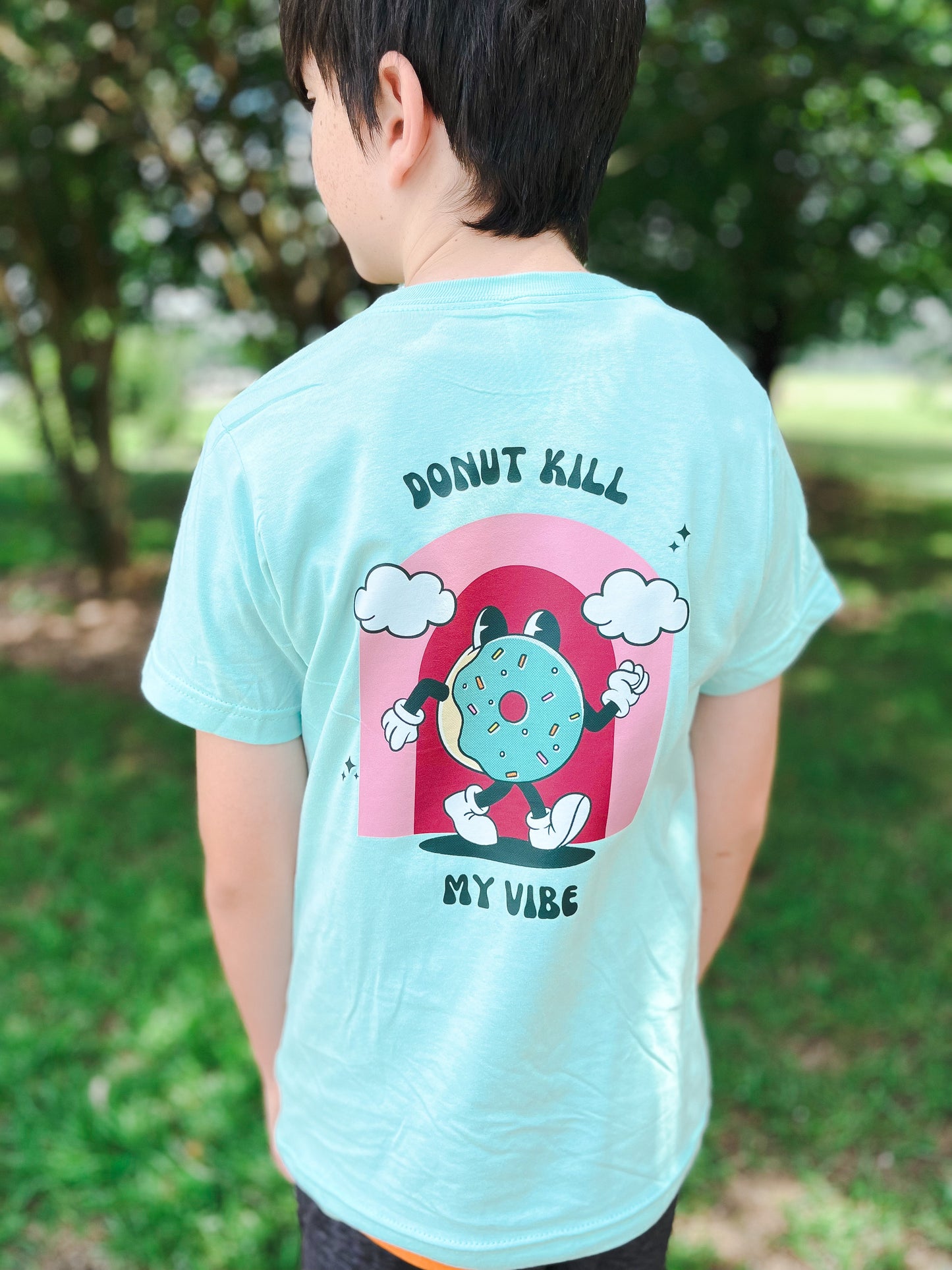 Donut Kill My Vibe Kids Tee