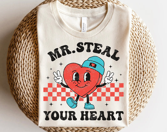 Mr. Steal Your Heart Kids Tee