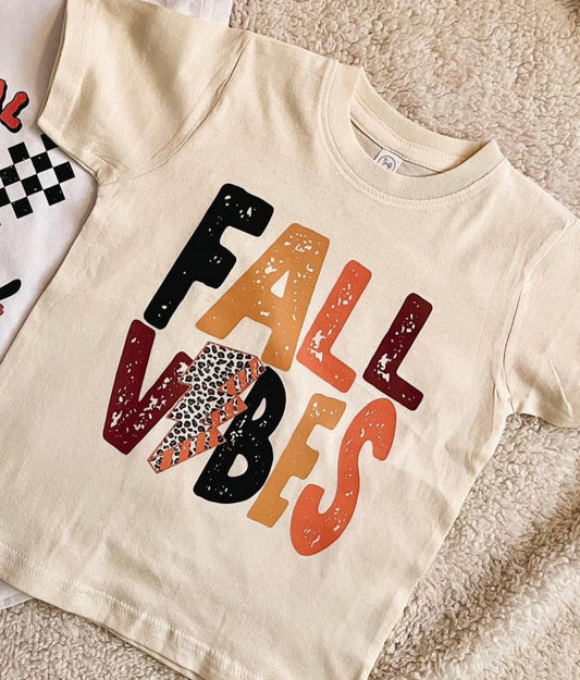 Fall Vibes Kids Tee