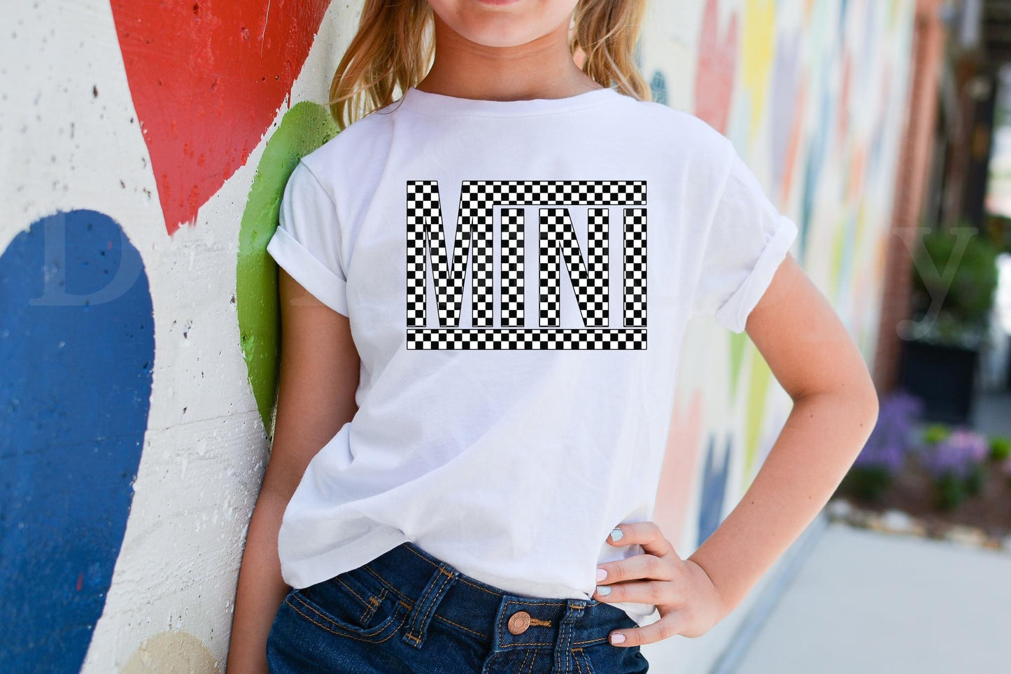 Mini Checkered Check Tee