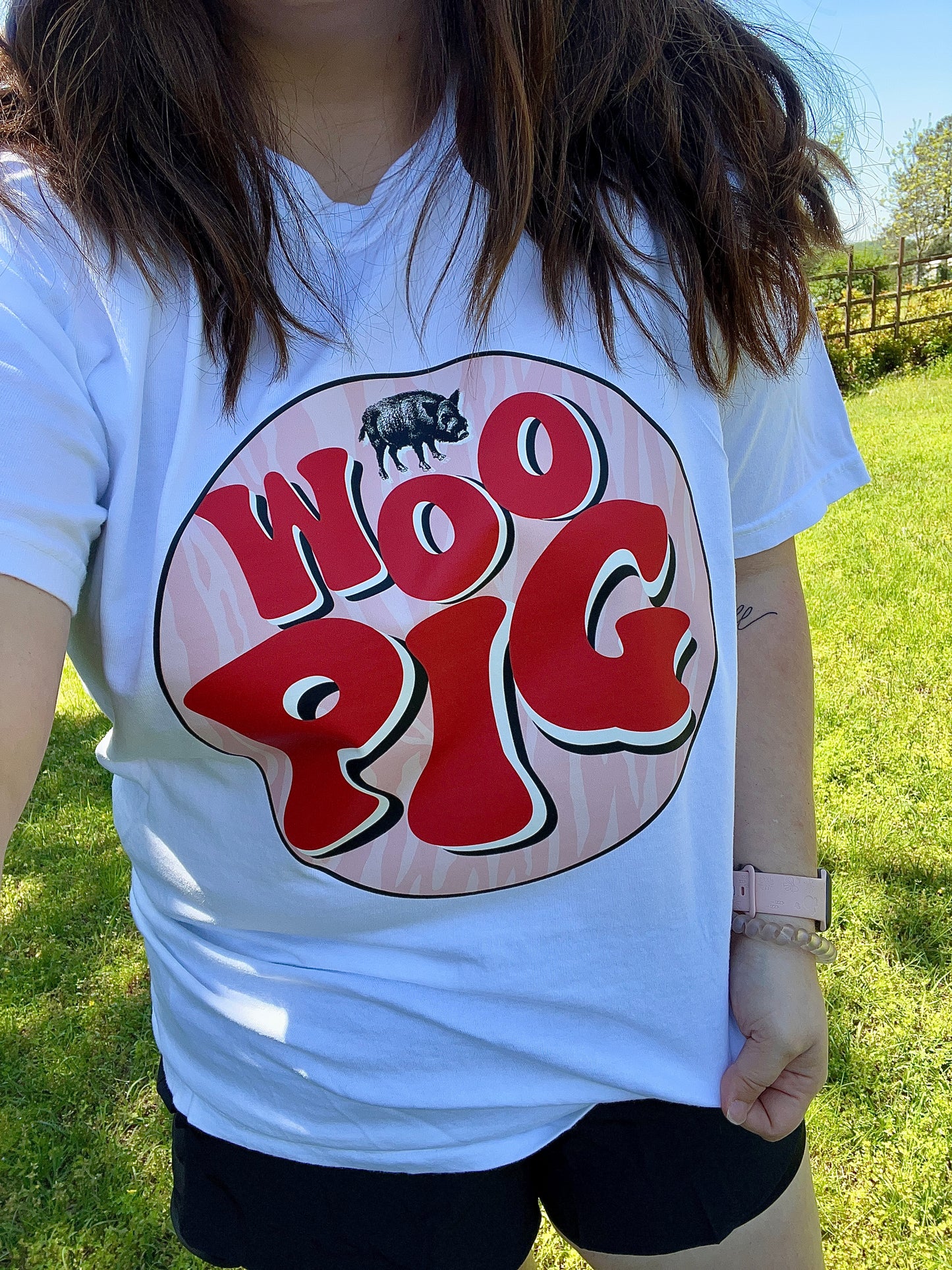 Circle WooPig(adult) Tee