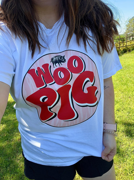 Circle WooPig(adult) Tee