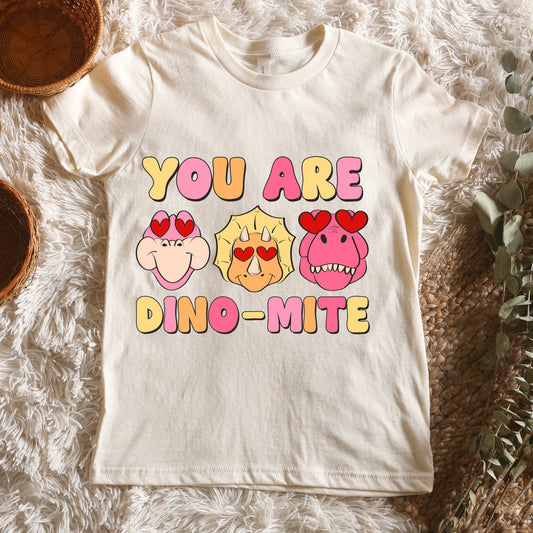 Dino-Mite Girls Kids Tee