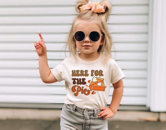 Here For the Pie Kids Tee